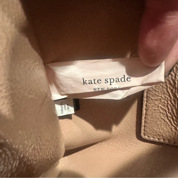 Kate Spade Sam Large Pocket Satchel in Black Leather Tote Bag - Picture 10 of 14